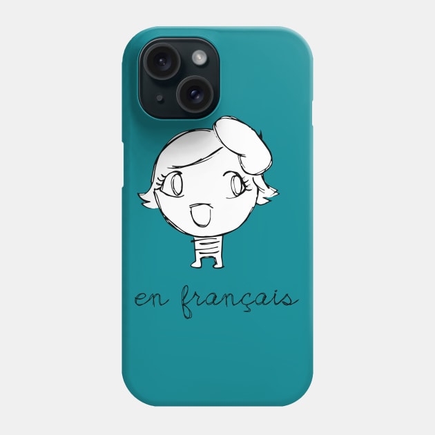 Parlez-vous? Phone Case by Fandumb