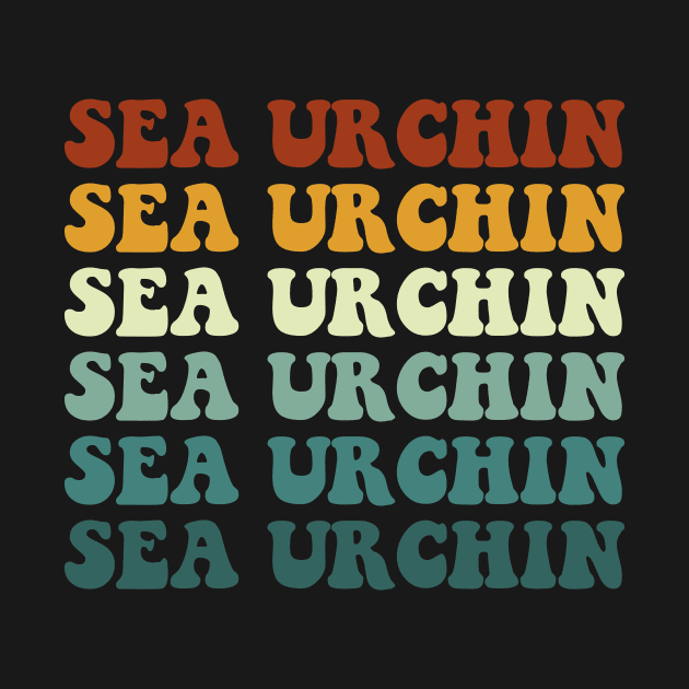 Sea urchin Repetation Funny & humor Sea urchins Cute & Cool Art Design Lovers by zyononzy