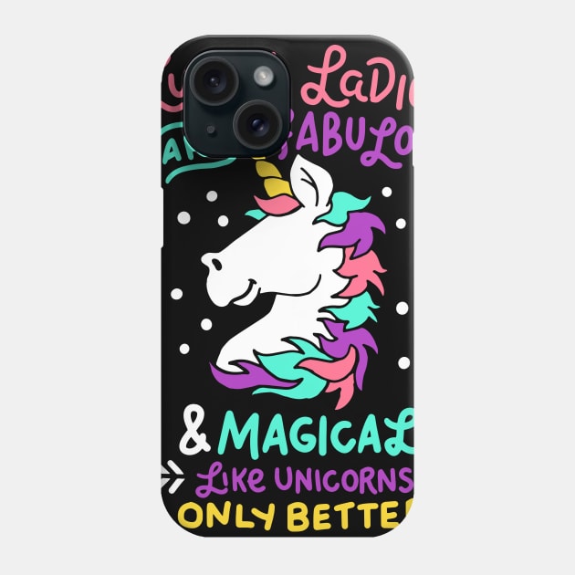 Lunch Ladies Are Fabulous And Magical - Lunch Lady Gift Phone Case by biNutz