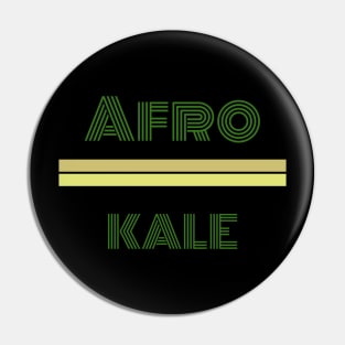 Afro Kale Pin