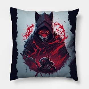 villain fox Pillow