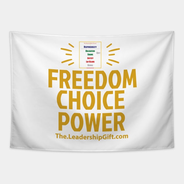 Freedom Choice Power Tapestry by Christopher Avery