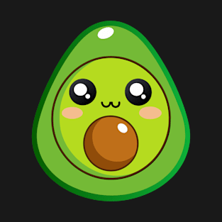 Cute Kawaii Avocado T-Shirt