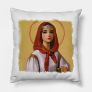 Saint Dymphna Pillow