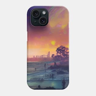 Beach at Sunset Phone Case