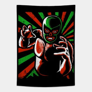 Luchador - Mexican pro wrestling - Lucha Libre Tapestry