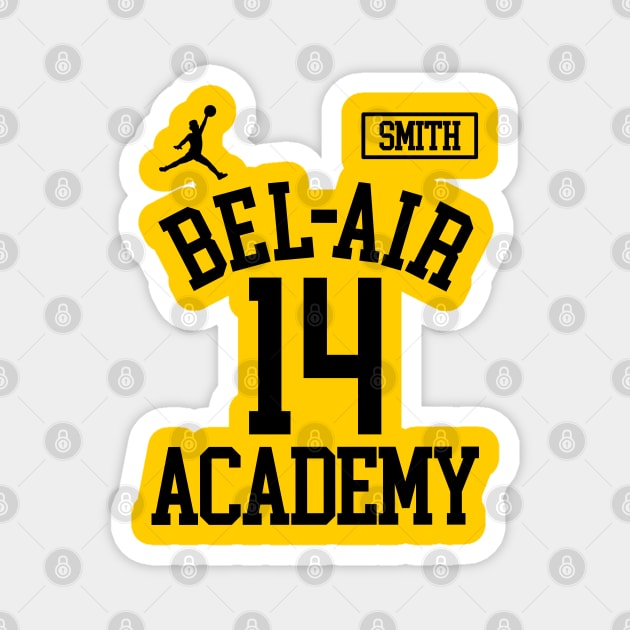 Bel Air Academy Will Smith Jersey Fresh Prince T-shirt