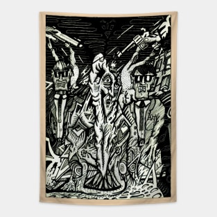 "We have come to collect" Tapestry