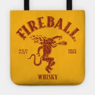 VINTAGE- FIREBALL WISKY SINCE 1984 RED Tote