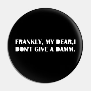 FRANKLY Pin