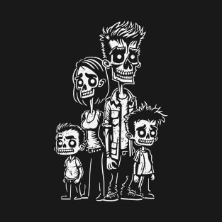 Zombie Family - 8 T-Shirt