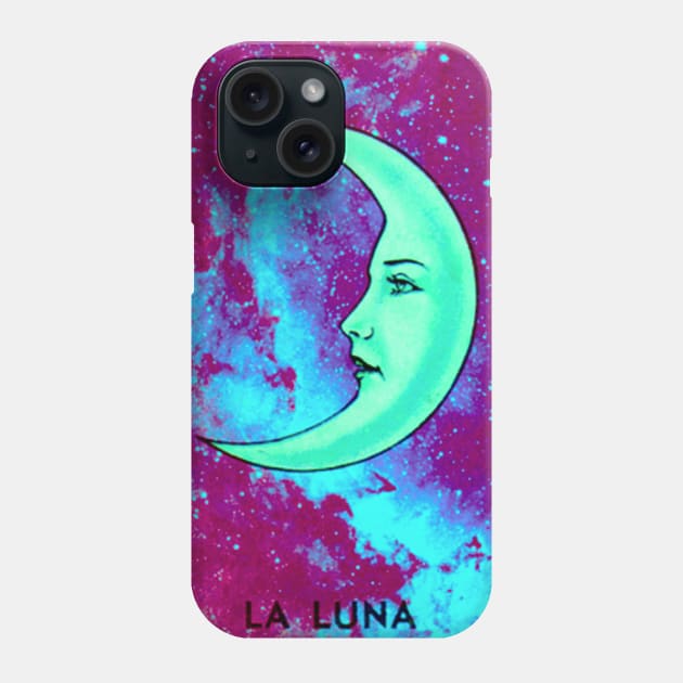 La Luna Loteria - Celestial Galaxy Phone Case by Phantastique