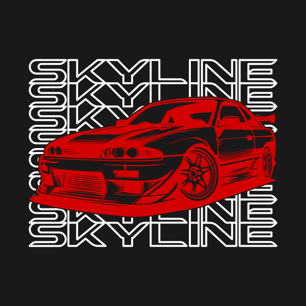 NISSAN SKYLINE R33 by raventink