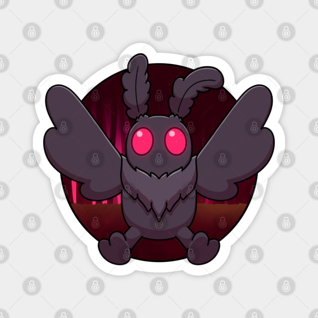 Mothman Magnet by TheMaskedTooner