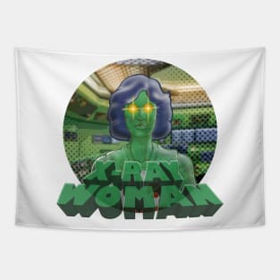 Adventure People: X-Ray Woman Tapestry