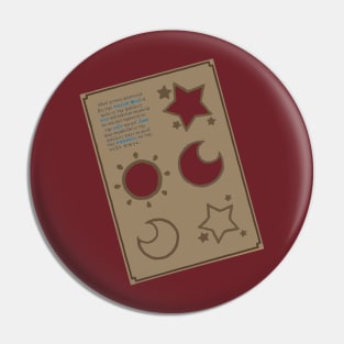 Booksquirm Pin