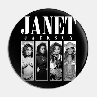 Janet Jackson Vintage Tour Concert Pin