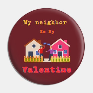 Neighbor Unity Tee: Embrace Community and Togetherness this Valentine's Day Pin