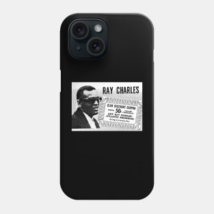 Ray Charles 1966 Record Club Coupon Phone Case