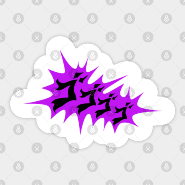 Jojo S Menacing Ã´ã´ã´ Jojos Sticker Teepublic Au