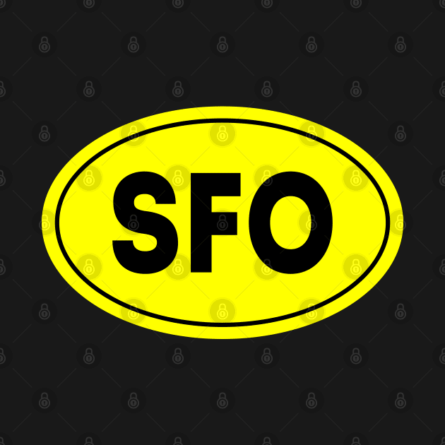 SFO Airport Code San Francisco International Airport USA by VFR Zone