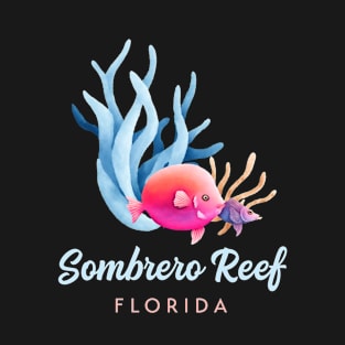 Sombrero Reef Florida Keys Coral Reef Diving T-Shirt