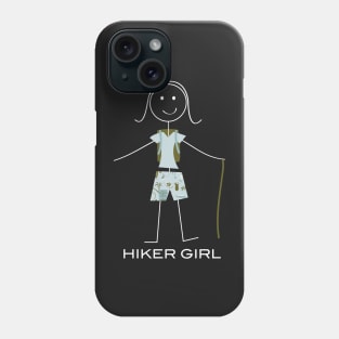 Funny Womens Hiking Design Phone Case