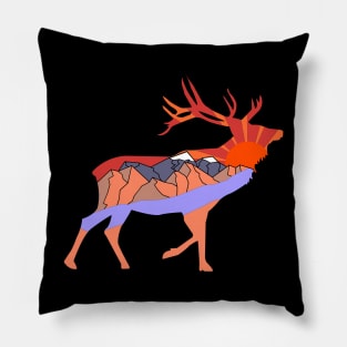 Deer Land Pillow