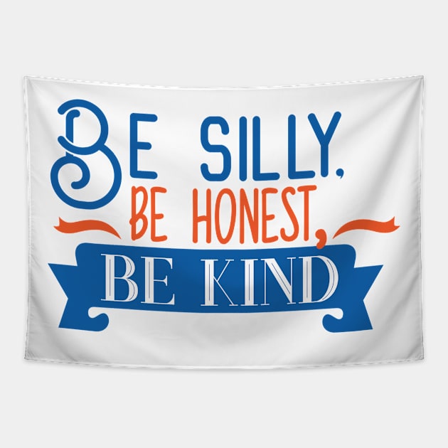 Be Kind Motivation Tapestry by Usea Studio