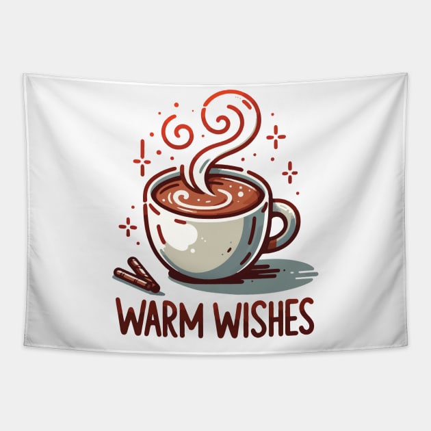 Warm Wishes Tapestry by MZeeDesigns