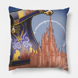 Desert castle Pillow