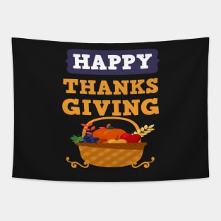 Thanksgiving day T-Shirts gift  turkey, christmas turkey  giving dinner Tapestry