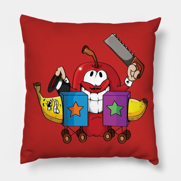 Banana Split Pillow by JGTsunami