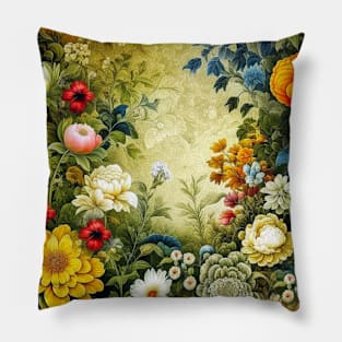 Flowers Pattern 0011 Pillow