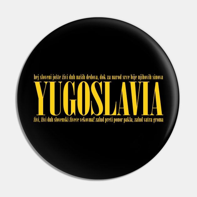 Jugoslavija Himna Pin by StuffByMe