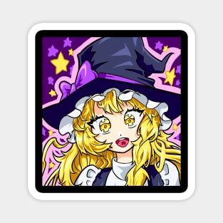 Marisa Kirisame portrait Magnet