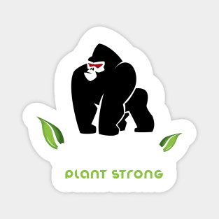 Vegan - Plant Strong Magnet