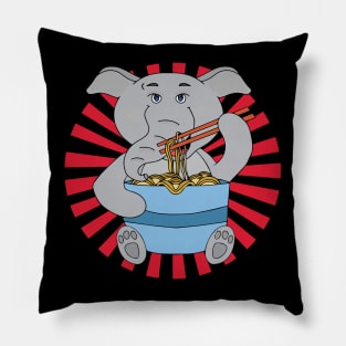 Elephant Ramen Pillow