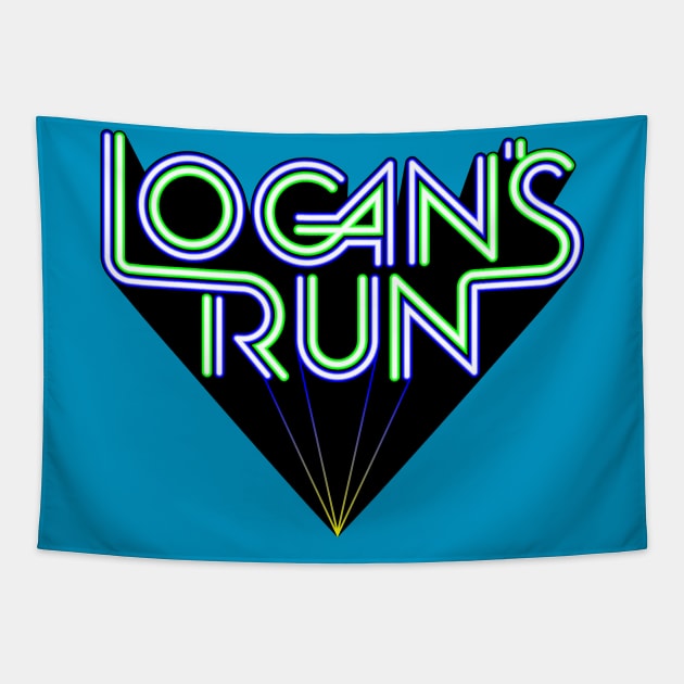 Logan's Run Tapestry by tuditees