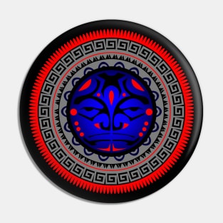 POLYNESIAN MASK 11 Pin