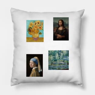 Classical Famous Art Painting Pack Pillow