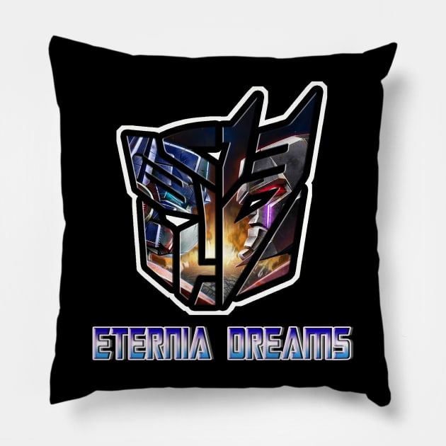 Eternia bots Pillow by EterniaDreams