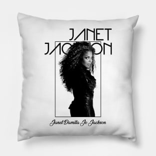 Janet Jackson Vintage Tour Concert Pillow