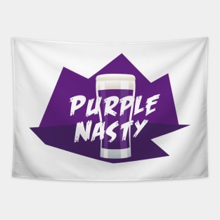 Purple Nasty mountain Tapestry