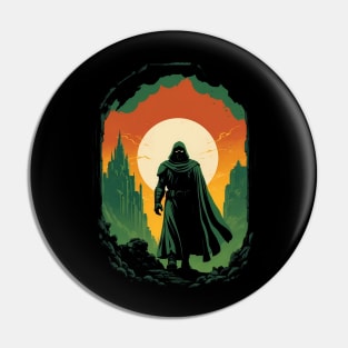 doom green Pin