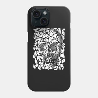 SKULL DOODLE Phone Case