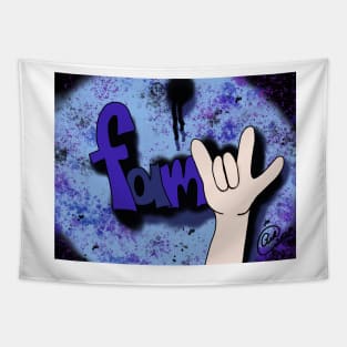 FamILY Sign Language Tapestry