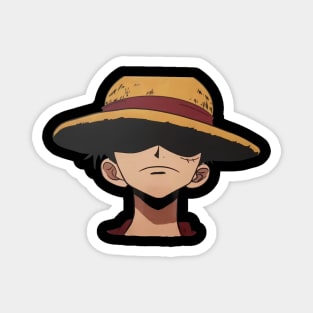 One Piece Luffy Magnet