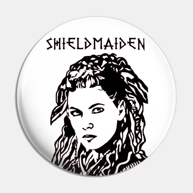 Viking Shieldmaiden Lagertha Pin by OtakuPapercraft