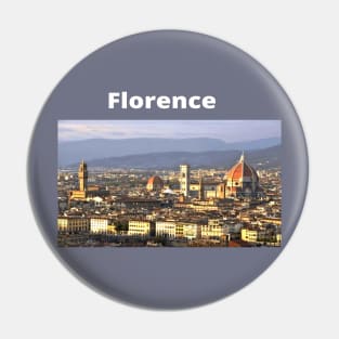 Florence- Dante's City Pin
